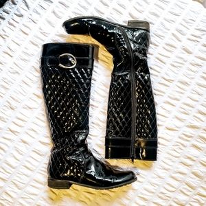 STUART WEITZMAN Patent Leather Boots